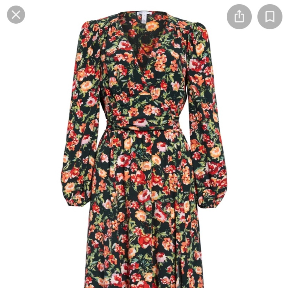 Leith floral dress